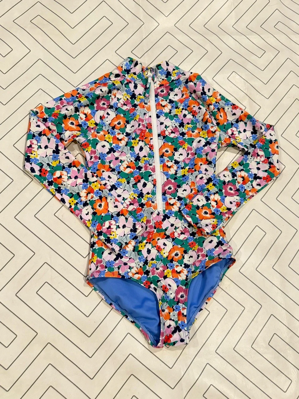 GAP Floral Longsleeve Swimsuit